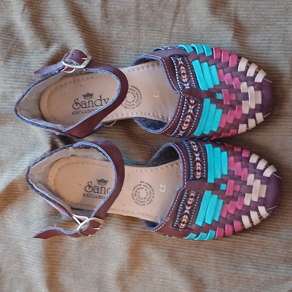 💚Huarache sandals from Mexico